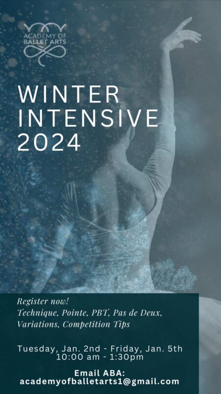 winter ballet intensive temecula